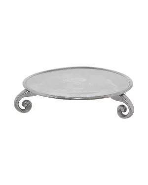 Nordic round candle plate